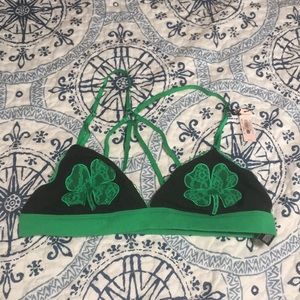 Victoria’s Secret shamrock bra